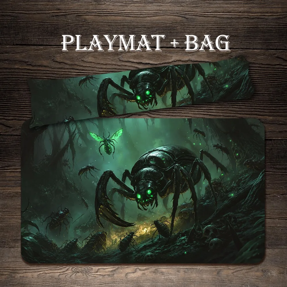 Giant Beetle Dark Forest TCG Playmat 24