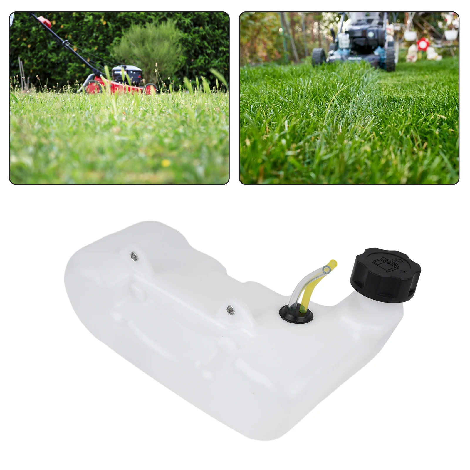 Grass Trimmer Parts Petrol Tank Brush Cutter Petrol Tank Garden Power Tool Fuel Tank Brushcutter Tank 240mm Black