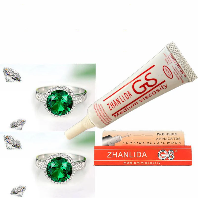 Imagem -05 - Handmade Faça Você Mesmo Jóias Acessórios de Cabelo Clipes Arcos Diamante Jade Artesanato Macio Claro 15ml 0.5 fl Cola Novo