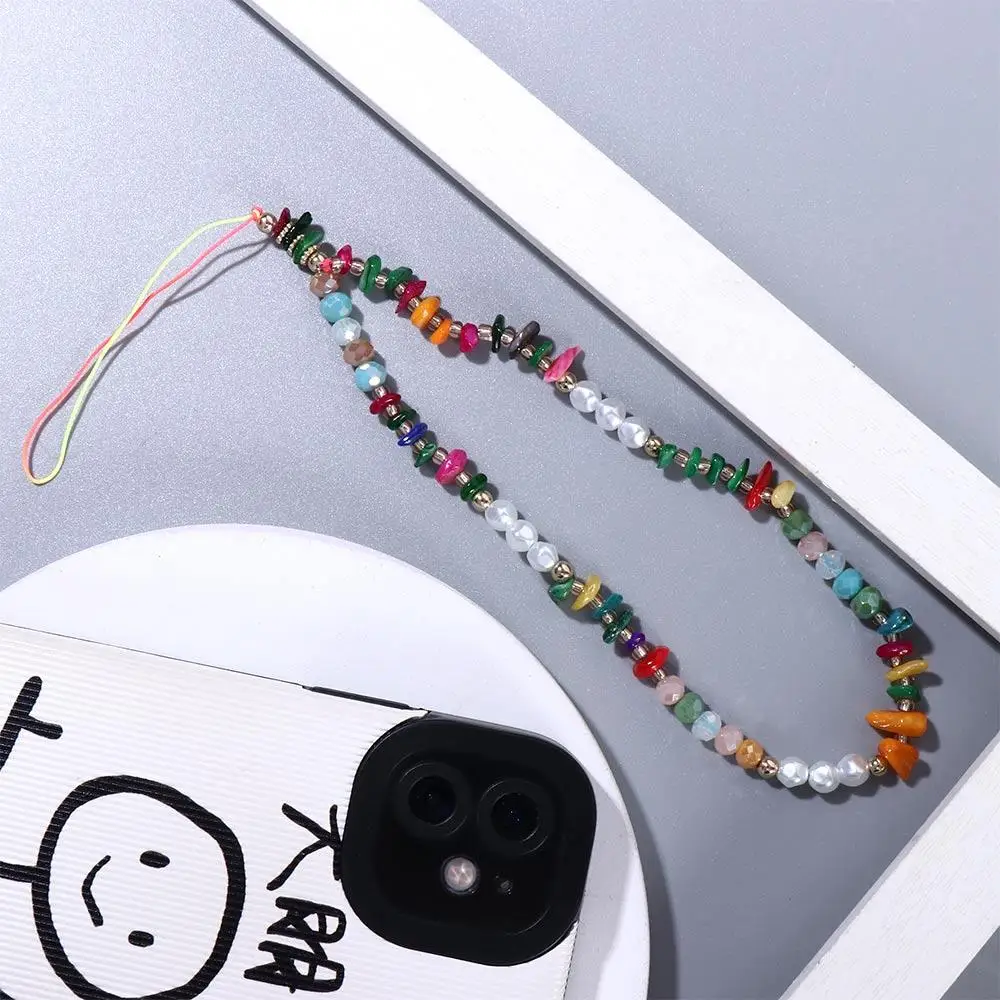

Cord Gravel Chain Mobile Phone Accessories Mobile Phone Lanyard Cell Phone Lanyard Mobile Phone Strap Beads Chain