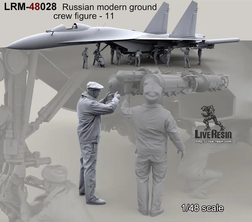 1/48  Resin Model Figure GK， Unassembled and unpainted kit