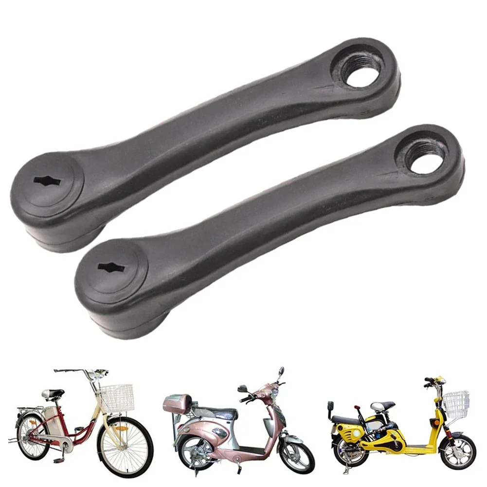 E-Bike Cranks Arm Pedals Bracket Electric Bicycle Crankset Motorbike Scooter For Electric Bicycle E-bike Scooter Motorbike