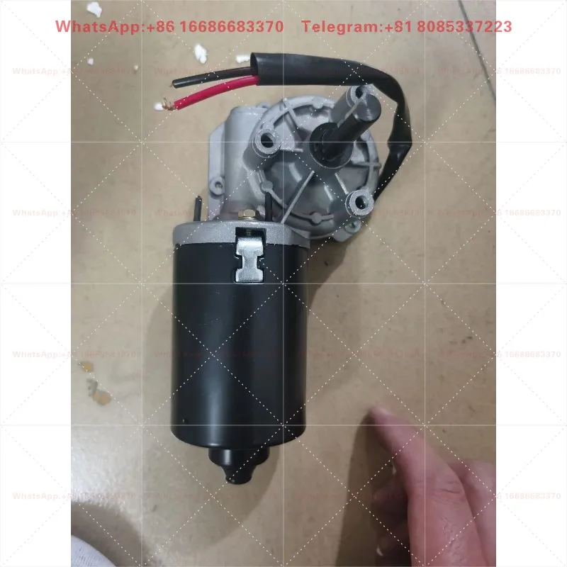 12/24V 60W Right Angle Worm Gear DC Motor Reducer Industrial Motor Replacement Parts