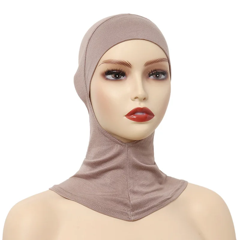 Women Muslim Underscarf Head Cover Muslim Headscarf Inner Hijab Caps Islamic Underscarf Ninja Hijab Scarf Hat Cap Bonnet