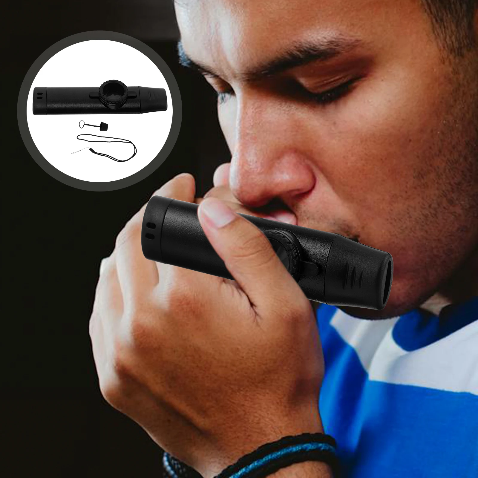 

1 Set Metal Kazoo Instrument Lightweight Portable Easy to Learn Performance Kazoo for Beginners Teens Adults Party Festival