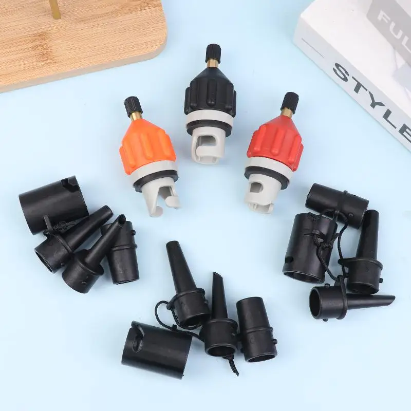 Air Valve Adaptor For SUP Board Inflatable Pump Adapter Paddle Boat Kayak Air Valve Pump Tire Air Connector Combo Kit image 3