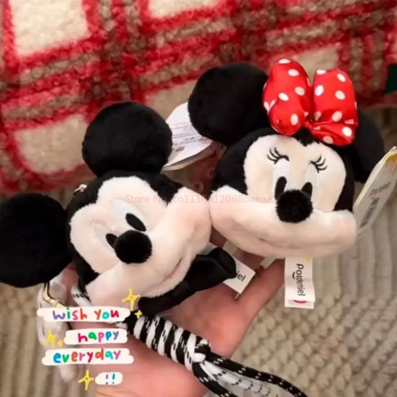 

Classic Disney Series Mickey Mouse Big Head Keychain Cute Cartoon Pendant Collection Hanging Ornament Charm Purse Backpack