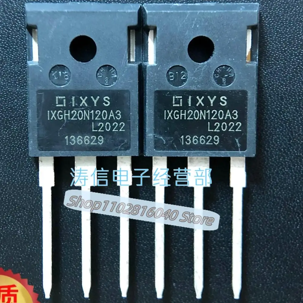 

10 шт./лот IXGH20N120A3 IGBT TO-247 1200 В 40 А лучшее качество импортный оригинал