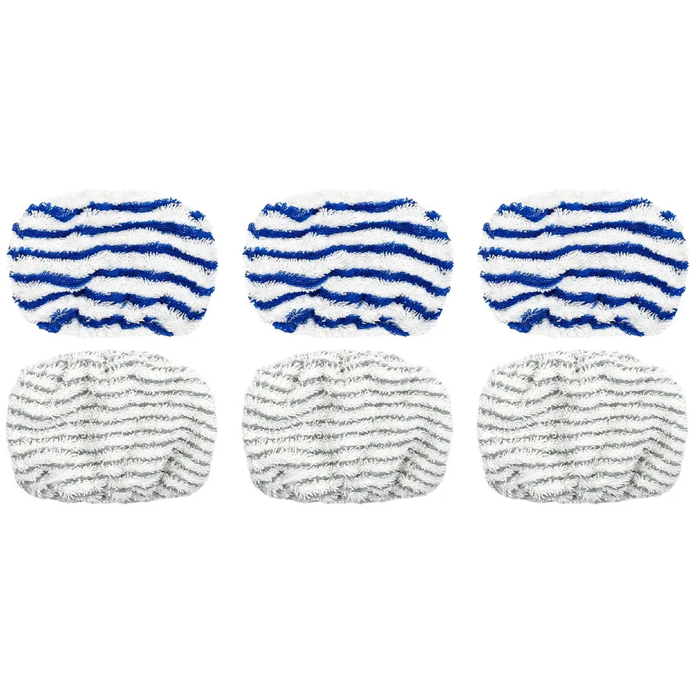 Microfiber Replacement Cleaning Pads for Clean&for steam ZR005801 For steam Cleaner 6 Pack for washable Reusable Mop Pads