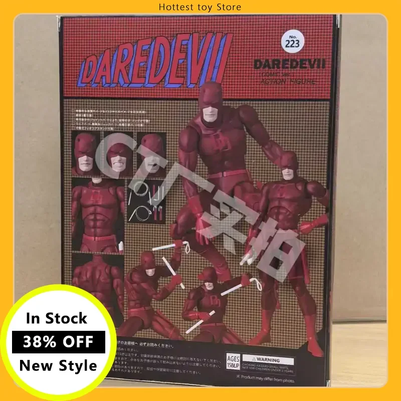 Neue Ct Toys Daredevil Figur Mafex 223 Shf Ko Daredevil Comic-Version Actionfigur PVC-Figur Statue Spiderman Colletion Geschenk