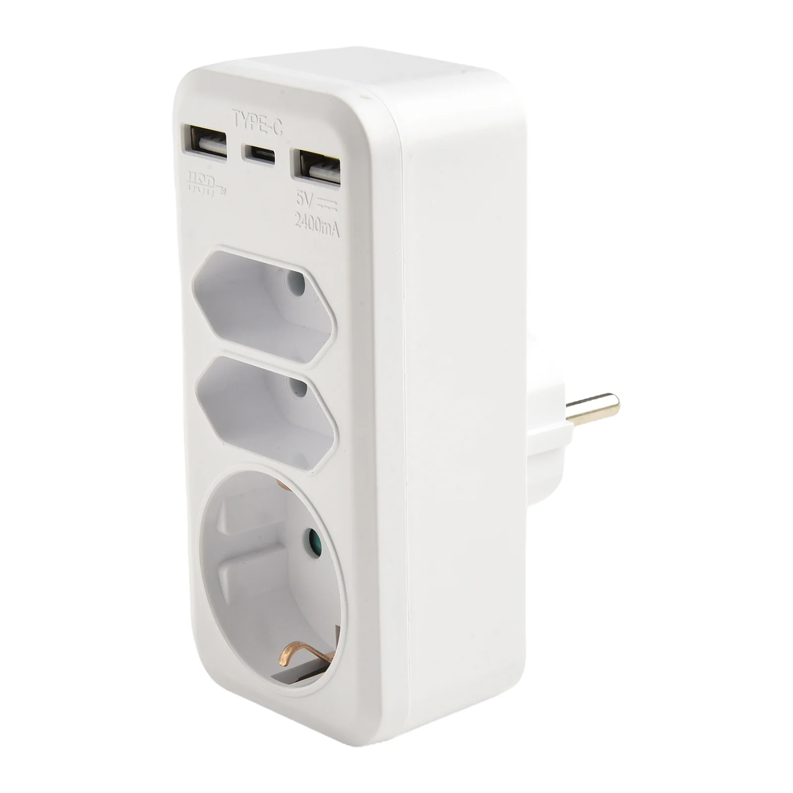 Child Safe Power Strip Adapter USB Charging Station Travel Adapter Multiple Socket Fireproof Material Child Lock Safety