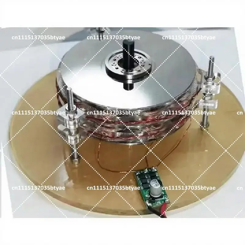 Brushless Coreless Disc Generator - Wind Turbine & Hand-Cranked Power Generation Motor