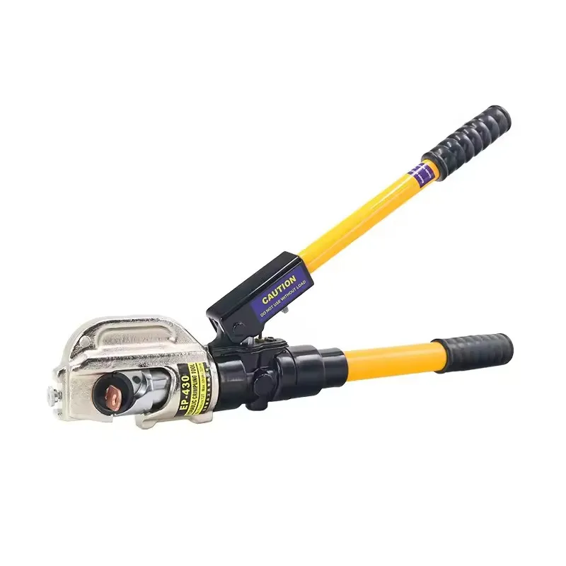EP-430 Quick Manual Hydraulic Pliers with Safety System Inside Hydraulic Wire Crimping Tool Head Part Can Rotate