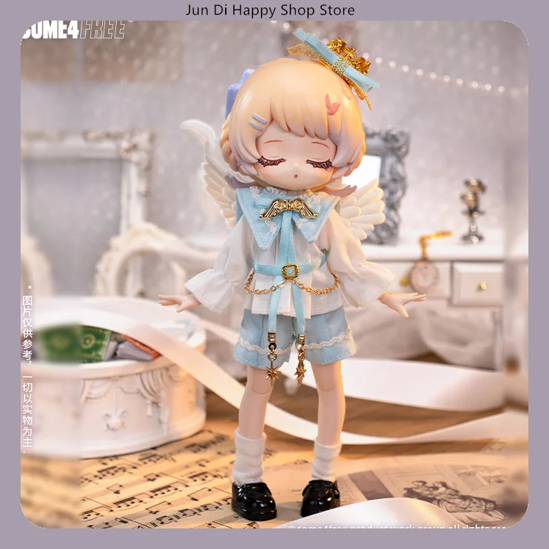 

COME4FREE 1/12 BJD Doll Clothes Fairy Tale Town Series Heavenly Choir Outfit Set for OB11Doll Clothes