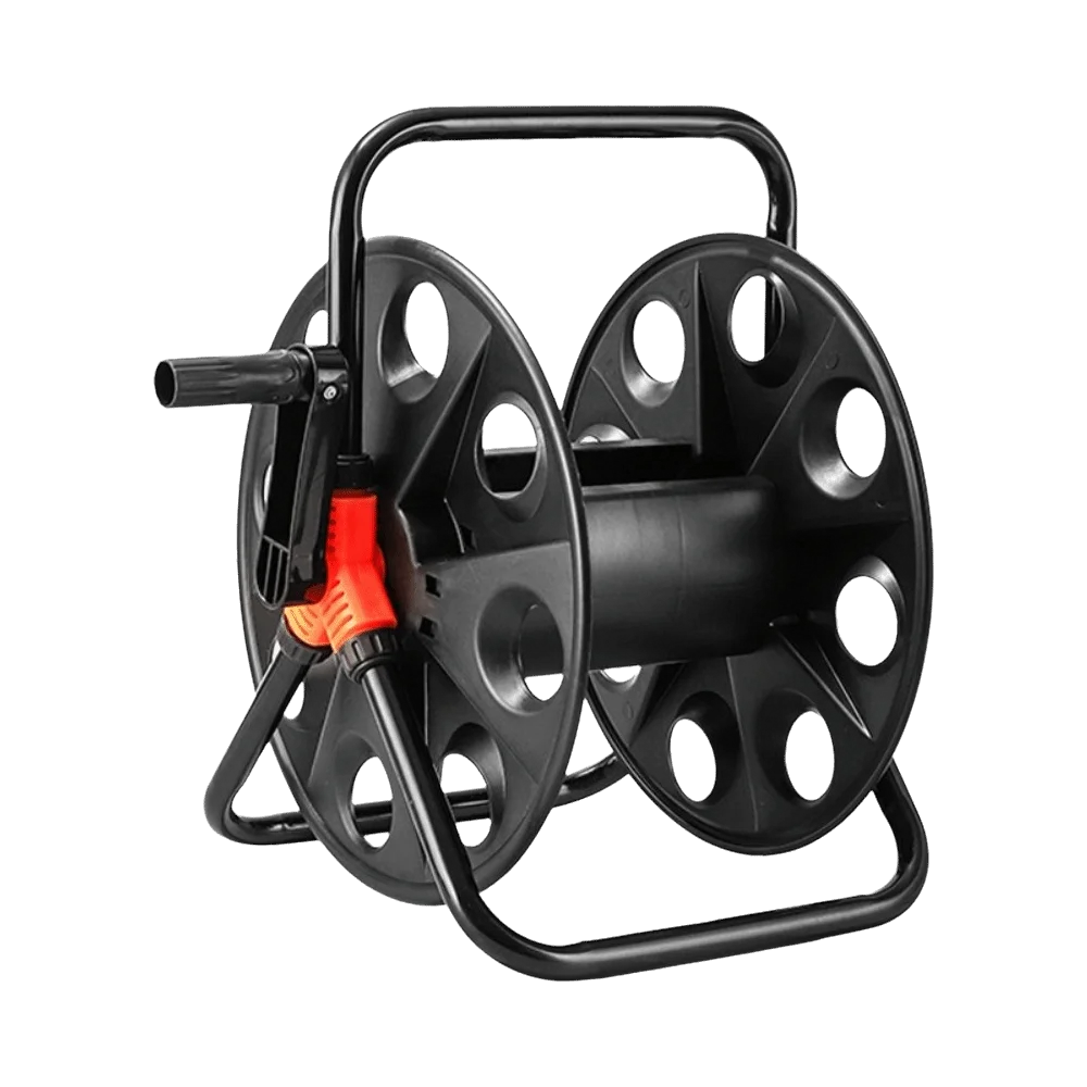 Heavy Duty Hose Storage Reel Multi-Purpose durable Water Pipe Storage Rack Space Saving Collapsible Handle