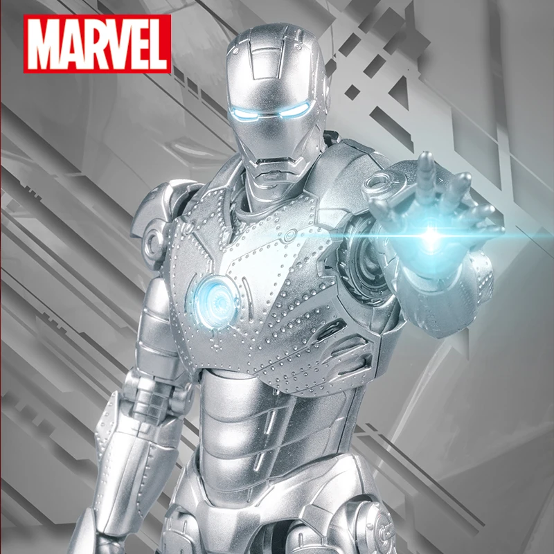 

Fondjoy Marvel IronMan MK2 Fondjoy Assemble Toy Iron Man Model 15cm ABS Material 1/12 Scale Action Figures Toy Boy Birthday Gift