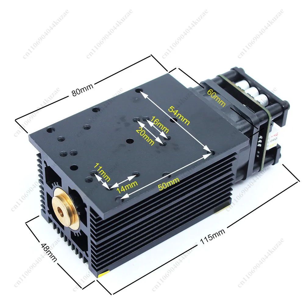 30W 40W 60W High‑Power Laser Module, Laser Head for DIY Engraving Cutting Marking, Compatible With 3D Printer