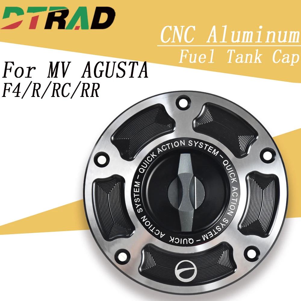 

Motorcycle Fast Gas Fuel Filler Cover For MV AGUSTA F4/R/RC/RR 2019 RUSH 1000 2020-2023 Oil Plug Gas Tank Cap Modified Parts