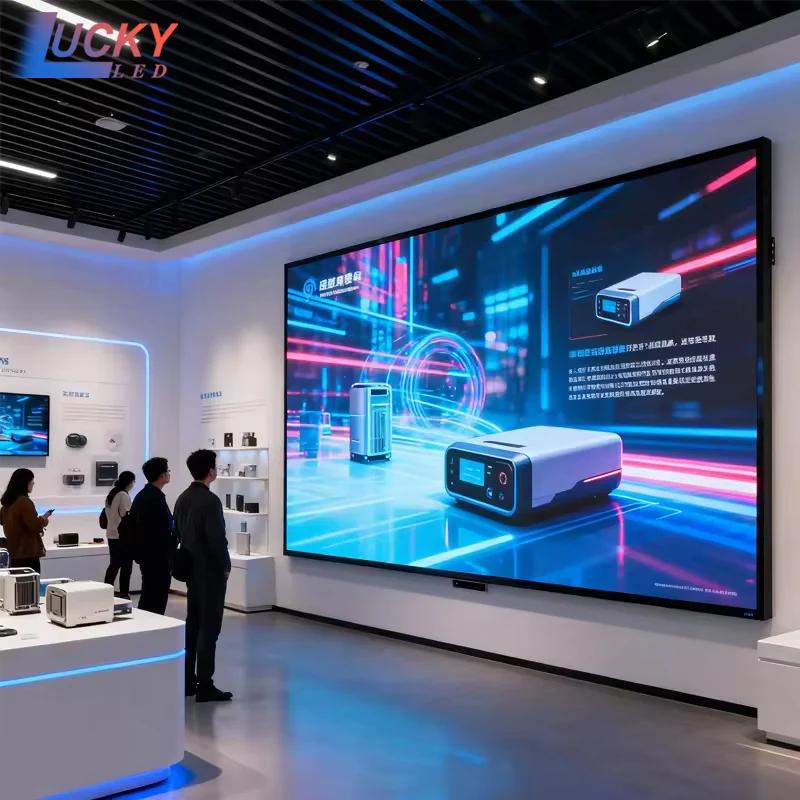 

4K 8K GOB Внутренняя видеостена LuckyLed P2 P3 Экранная панель Полноцветный экран Полная система Светодиодная видеостена Светодиодный экран