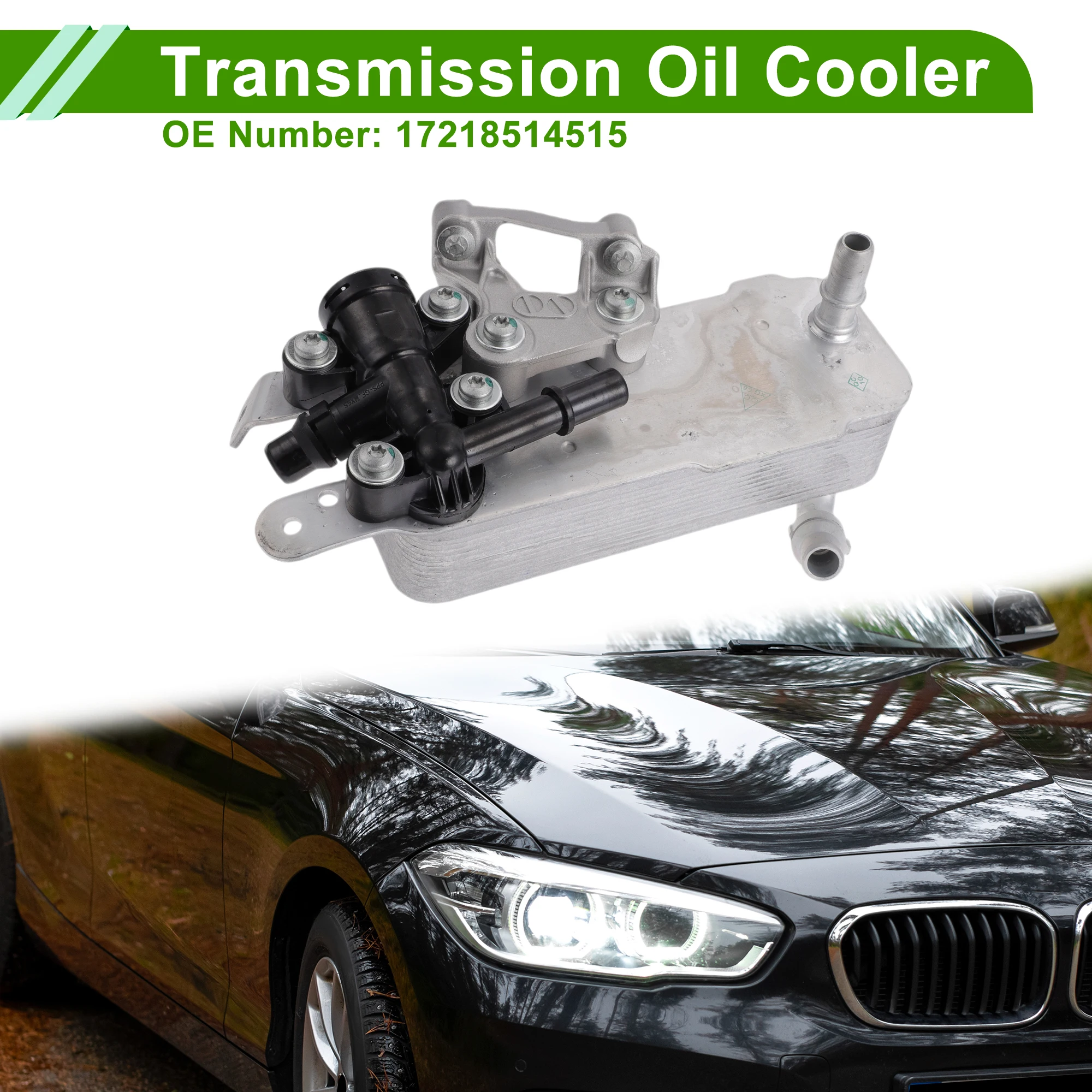 X Autohaux Vehicle Engine Oil Cooler for BMW 230i 2017-2021 for BMW 230i xDrive 2017-2021 No.17218514515 Transmission Oil Cooler