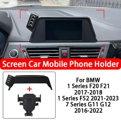 Special Screen Car Mobile Phone Holder For BMW 1 7 Series F20 F21 F52 G11 G12 6.5-10.3 Inch Screen Car Styling Accessories