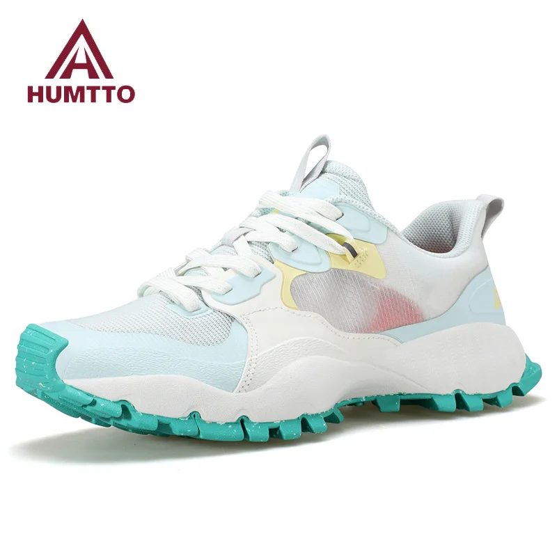 HUMTTO Breathable Shoes for Women Luxury Designer Flats Women\'s Sneakers Summer Sports Running Shoe 2024 Outdoor Casual Trainers