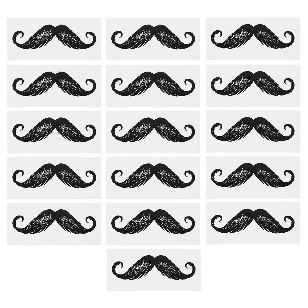 

Набор из 16 многоразовых наклеек для удаления волос на лице и носу: эффективный инструмент для удаления волос с защитными наклейками для бороды