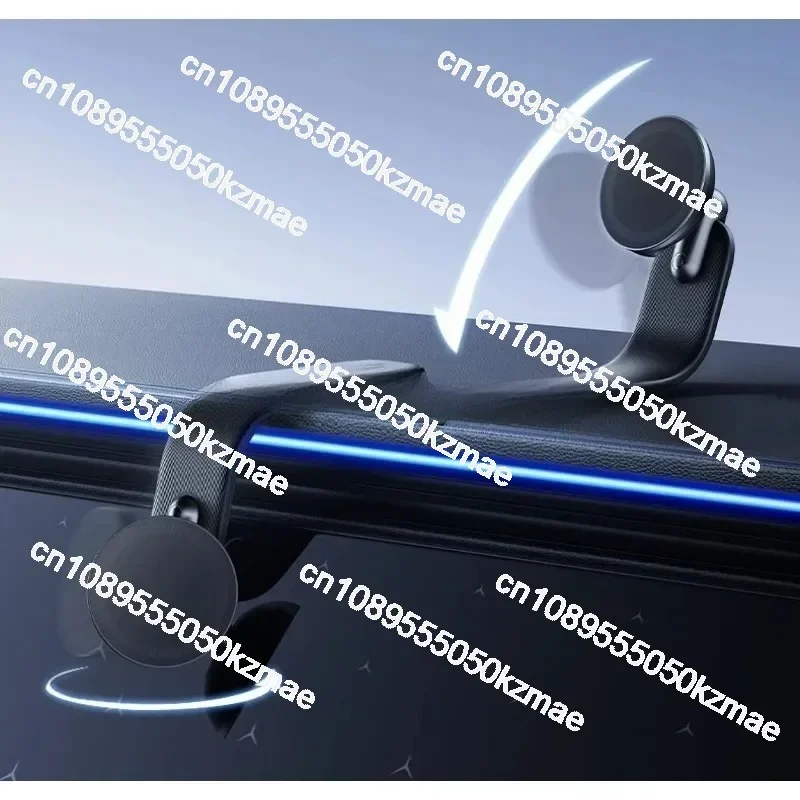 Multifunctional Car Navigation System with Wireless Magnetic Charging & 360° Rotating Mount