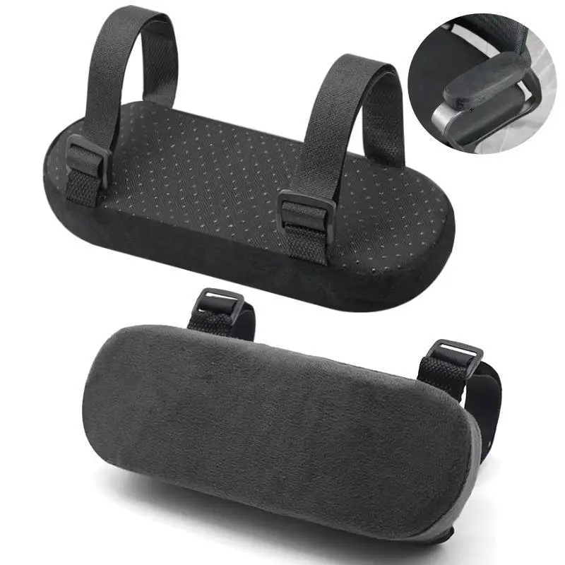 Removable Armrest Elbow Cushion 1/2Pcs Soft Memory Foam Suitable for Home Office Desk Chair Arm Support Pad
