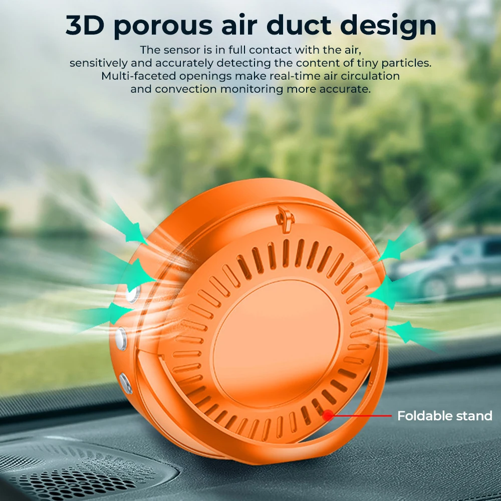 Sensore di allarme tattico da monossido di carbonio Rilevazioni di perdite di CO Certificazione KC per la casa di campeggio