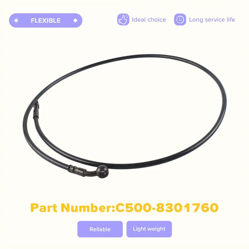 Ac29-Center Brake Line Replacement For ATV For Kazuma KZM 500 C500-8301760 Main Brake Hose