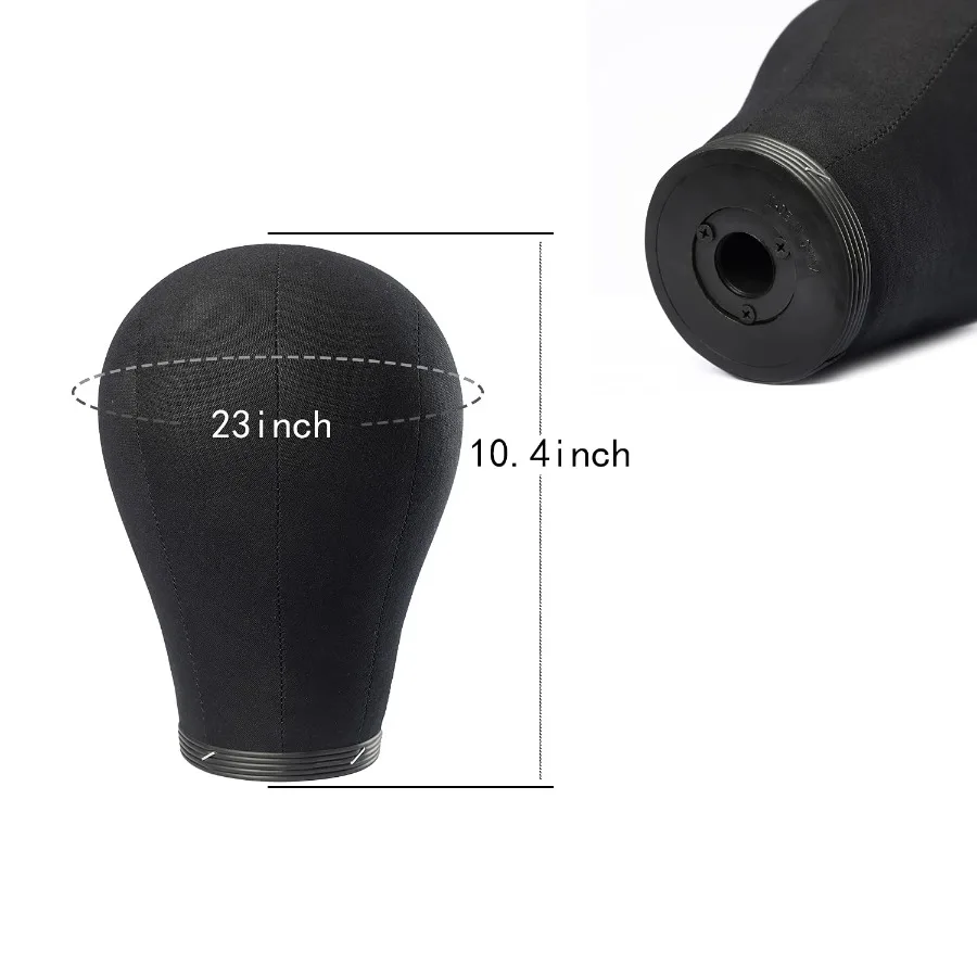 شعر مستعار رئيس حامل المعرضة رئيس 2024 قبة الفلين قماش القزم كتلة رئيس لصنع تجفيف التصميم عرض الباروكات مع حامل في Sal