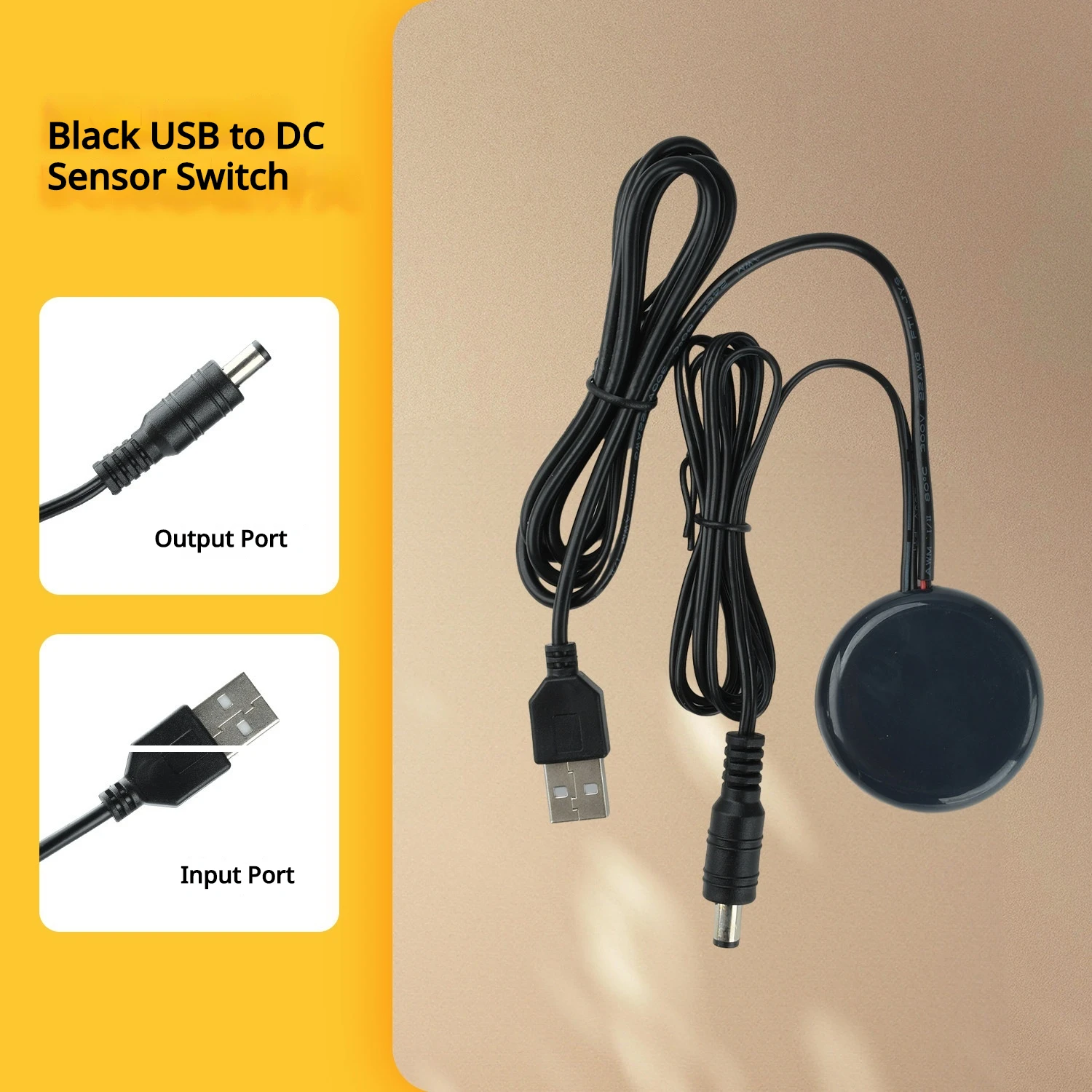 DC12V 24V 120W LED Touch Dimmer Switch Stepless Brightness Adjustment Sensor Switch for Cabinet Closet LED Strip Lighting