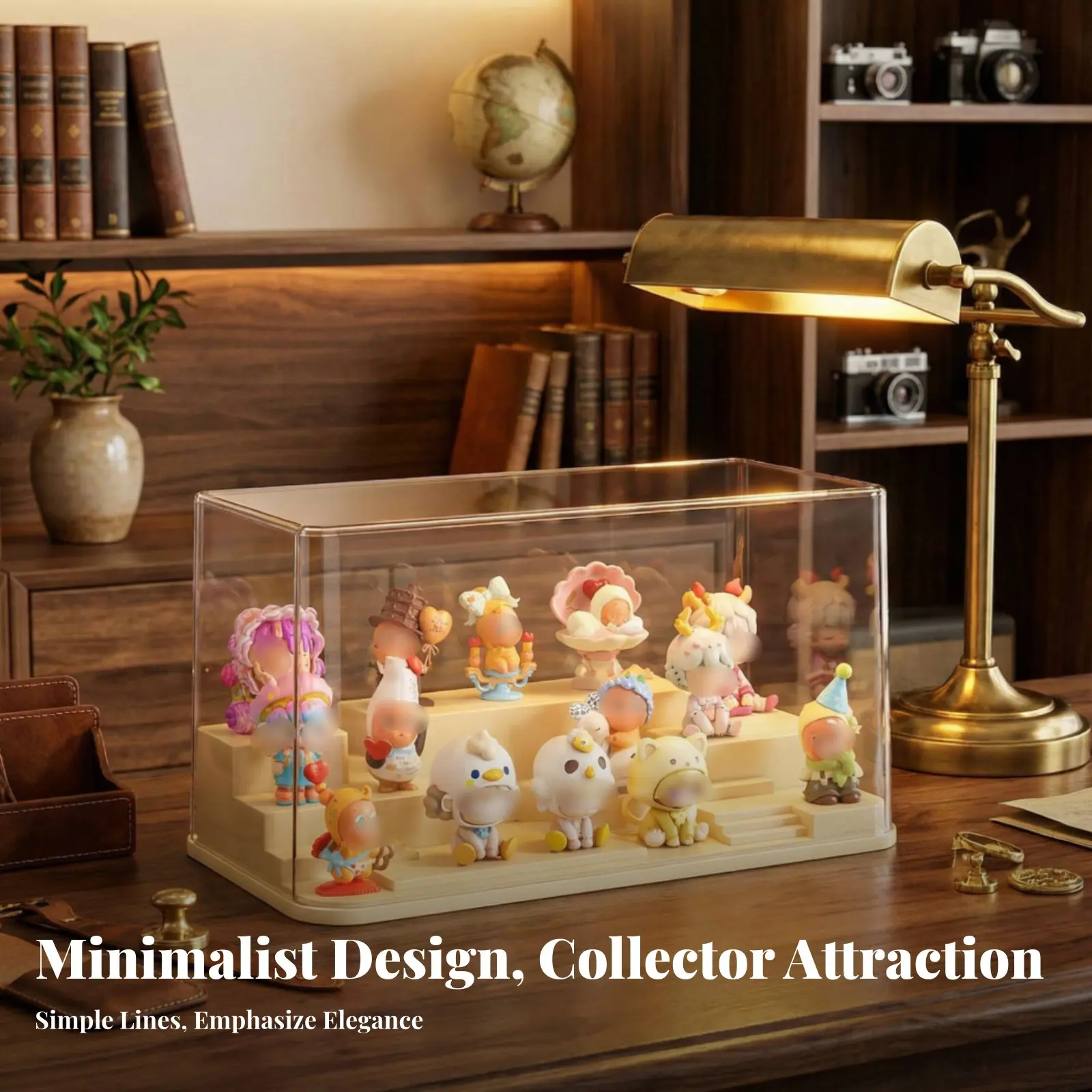 

Surprise Box Storage Case Clean-Sealed-Resistant Desktop Display Cabinet Figurine Display Box Large Capacity Dustproof