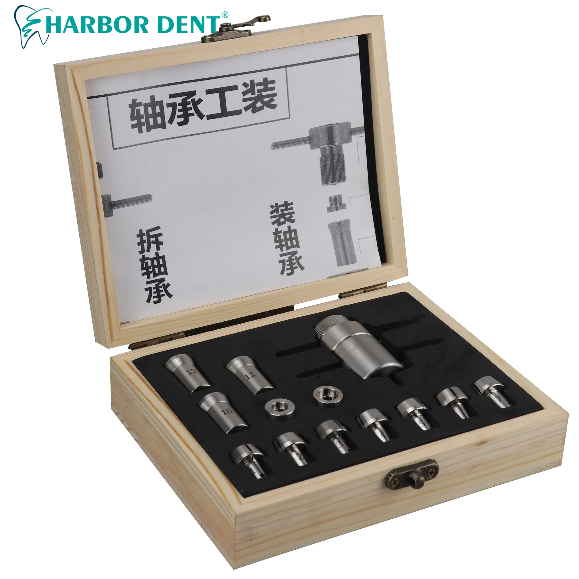 

A set High Speed Dental Handpieces Repair Tools Bearings Cartridge Turbine Maintenance Tool Set Dentistry Equipment Dental tool