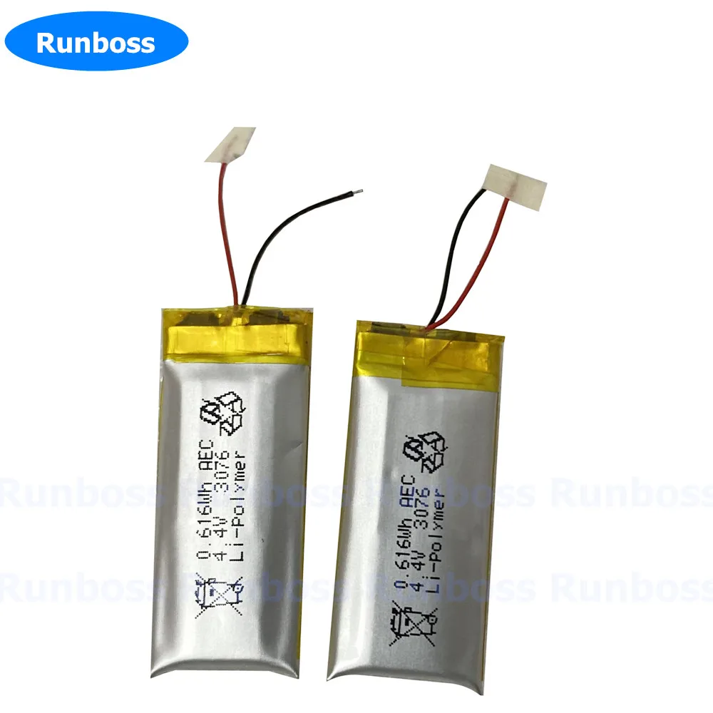 1pcs Battery for Shokz Aeropex S801 S803 S810 AS800 AS820 AS600 AS650 AS660 Li-Polymer 3.7V Rechargeable Replacement Batteries