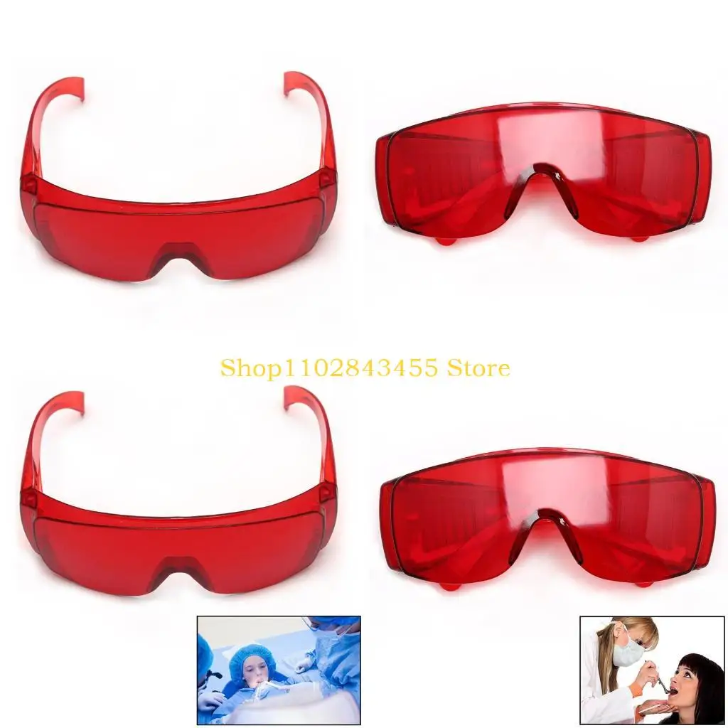49MC New Red Goggle Glasses Protective Eye Curing Light Whitening UV Dental Dentist