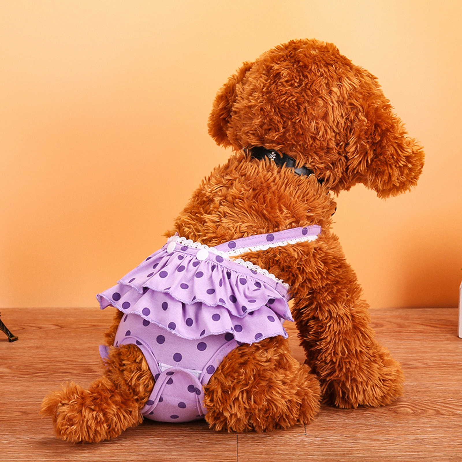 

Dog Physiological Pants Cotton Menstruation Underwear For Female Dogs In Heat Puppy Diapers Reusable Pet Diapers Sanitary Pants