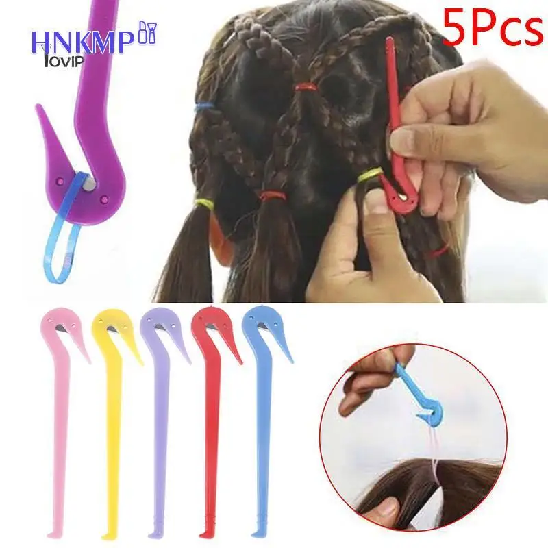 5PCS Hair Bands Rubber Cutter Disposable Rubber Band Remover Tool Not Hurt Hair Durable Salon Headwear Cut Knife Accessories