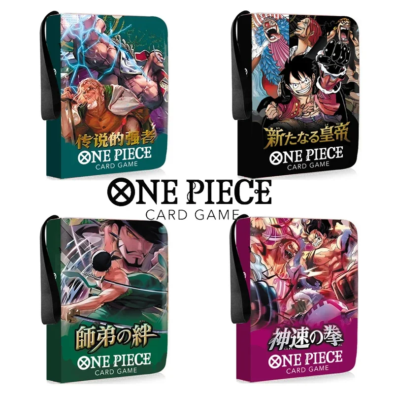 One Piece 900Pcs OPCG Cards Album Book Luffy Nami Zoro Anime Map Letter Holder Binder Action HD Protector Notebook Folder Gifts