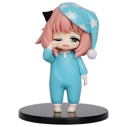 Spyonix family Kawaii Anya Forger con Sleepcoat Anime Action Figure Toys 13CM