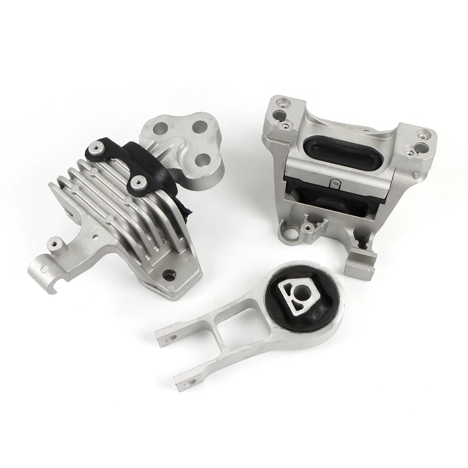 3PCS Engine Motor & Transmission Mount Set for Jeep Cherokee 2.4L 2014-2019 Front Rear Torque Strut Hydraulic