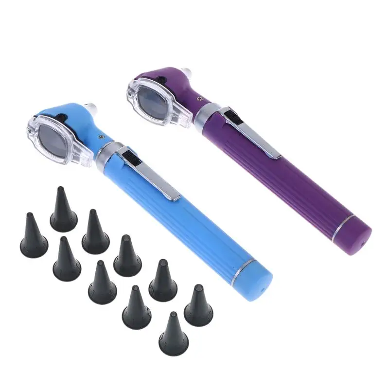 1SET Otoscope - Ear Scope With Light, Ear Infection Detector,Perfect For Nursing & Medical Students For Kids And Adults & Pets