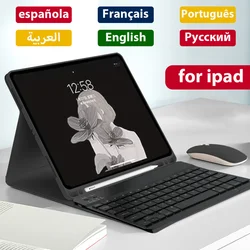 Keyboard Case for iPad 10th 9th 8th 7th 6th 5th Gen 10.9 10.2 9.7 Mini 654321 Air 5 4 3 2 Pro 11 10.5 9.7 for iPad Air Pro Case