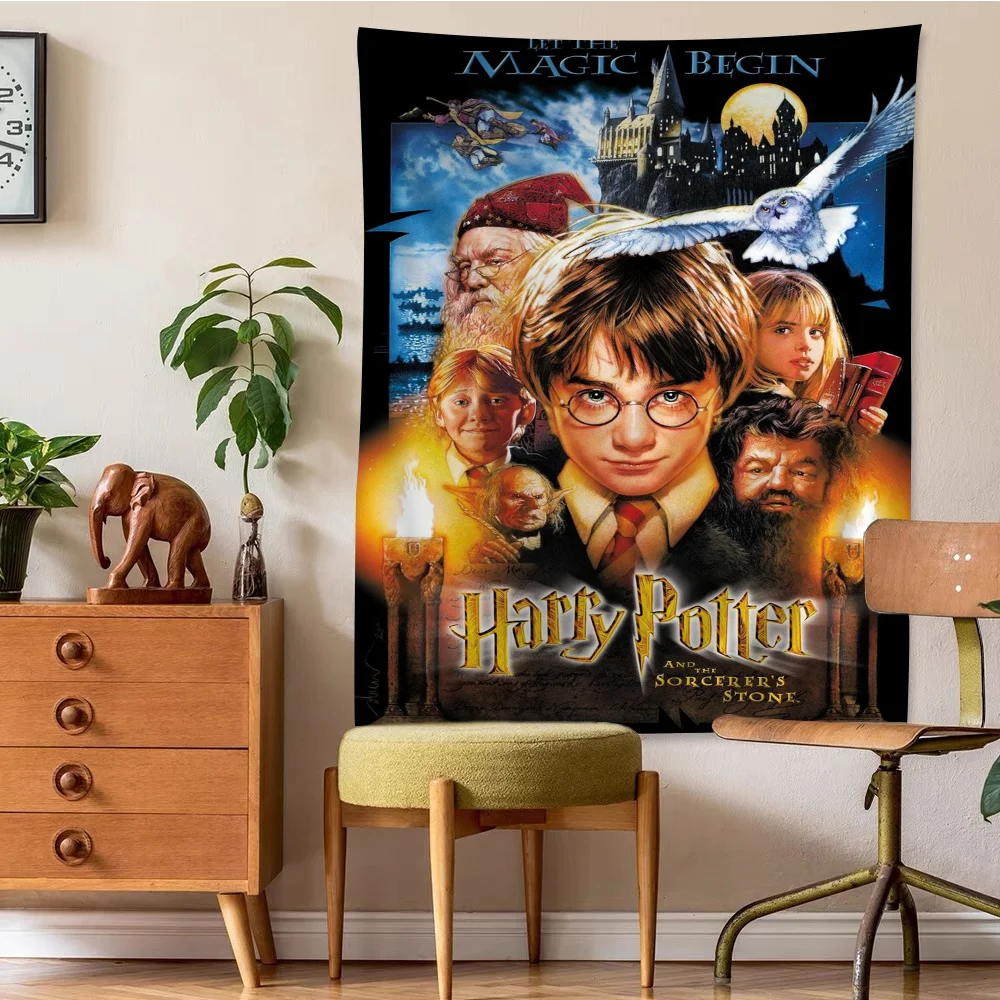 H-Harries P-Potters Film Cartoon Tapestry Home Decoration Hippie Bohemian Decoration Divination Home Decor