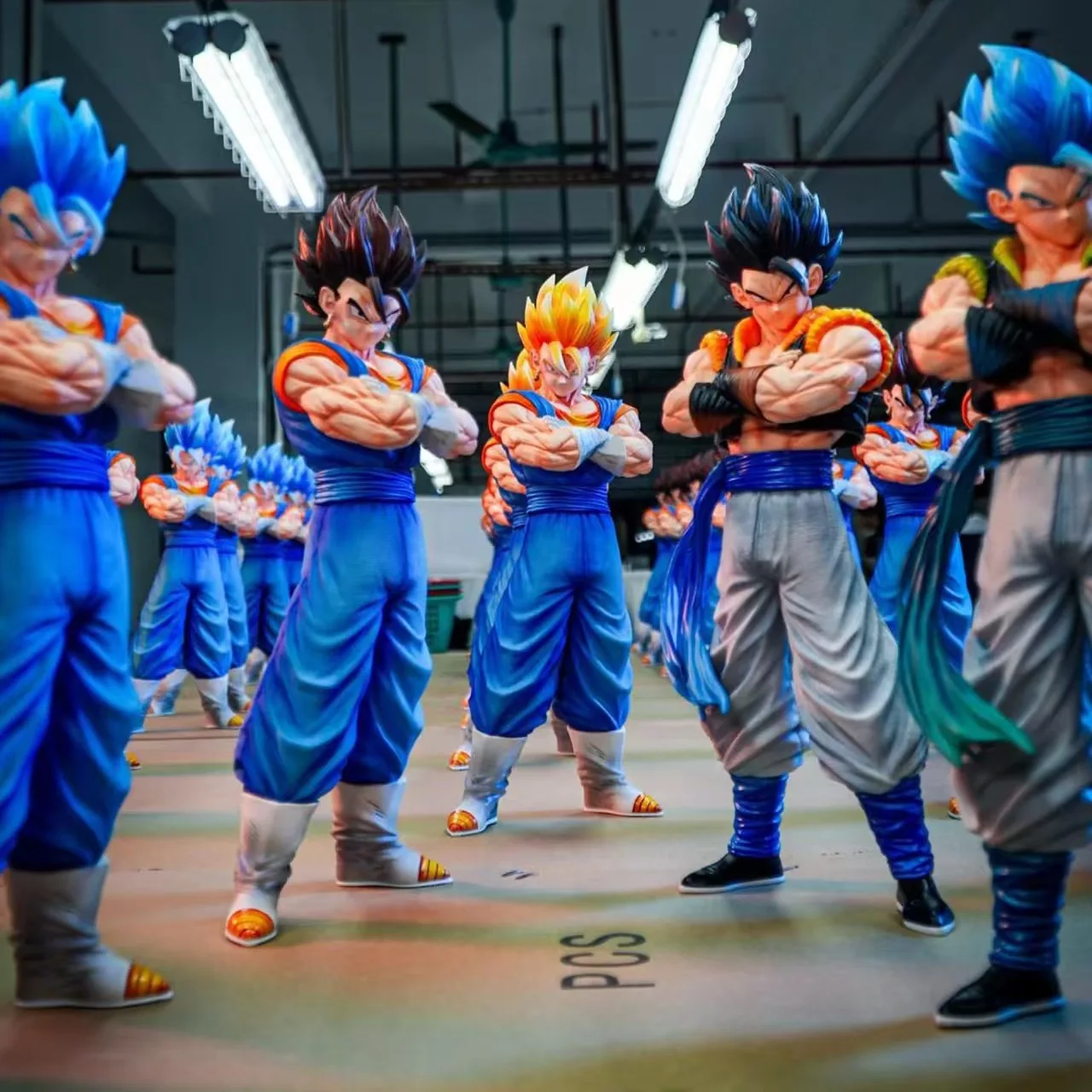 

30cm Dragon Ball Anime Figure SSJ5 Vegetto Action Figures Model Super Saiyan PVC Collection Anime Toys Ornamen Gifts