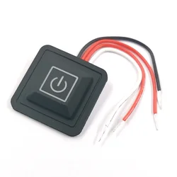 5 pcs 3.7~12V Horse Clip Glove Heating Button Seat Heating Button DIY Temperature Controller Governor Push Button Switch Heating