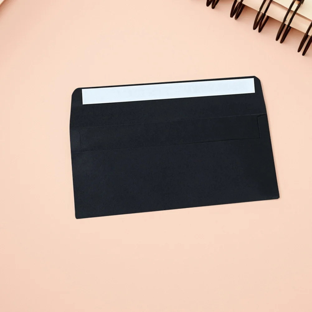 20 قطعة مغلفات الختم الذاتي حجم قياسي مغلفات بريدية ذاتية اللصق لدعوات زفاف عيد الميلاد فاتورة نقدية أموال