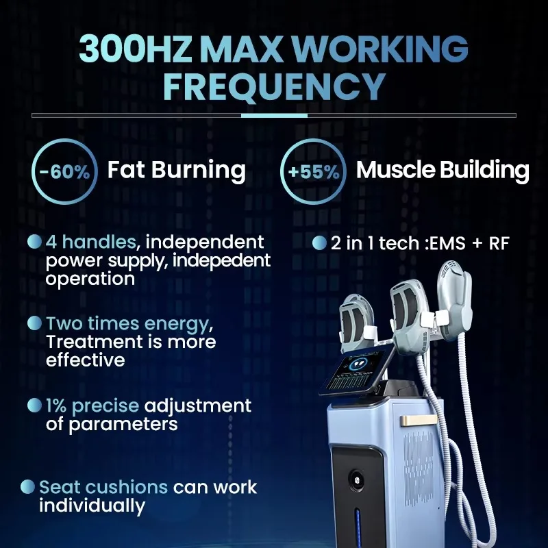 High Frequency Body Shaping Machine Non-Invasive Fat Burning & Slimming Equipment