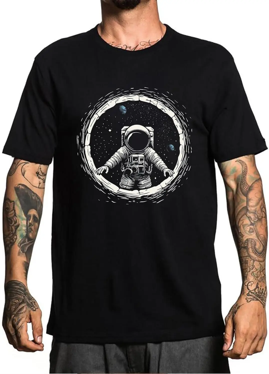 

T-Shirt for Men Casual Hip Hop Graphic Tshirts Short Sleeve Print Tops S-3XL